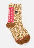 Xbowle Socks - New Leopard Brown