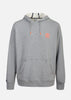 Sweat à capuche Sprays - Medium Misty Grey / Orange
